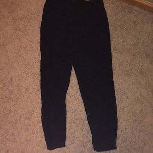 paper bag pants with tie NWOT